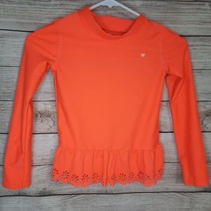 Carter's long sleeve swim top